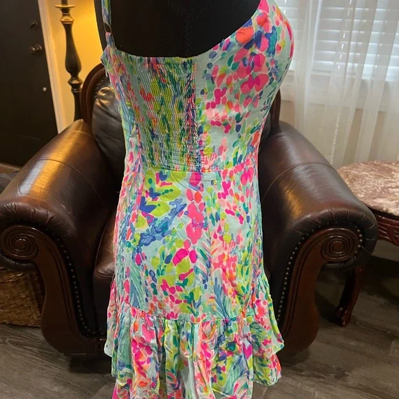 Lilly Pulitzer Multicolor Floral Dress - Picture 3 of 7
